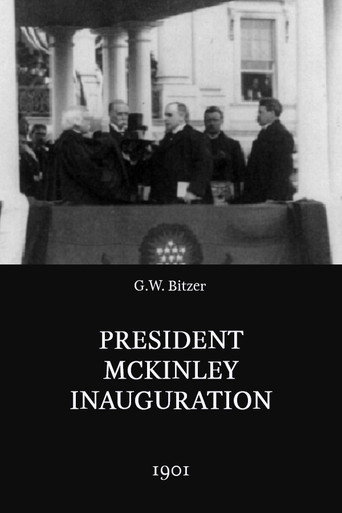 Movie poster for President McKinley Inauguration (1901)