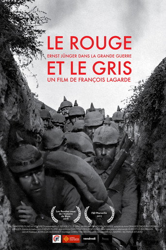 Movie poster for Le rouge et le gris, Ernst Jünger dans la grande guerre (2018)
