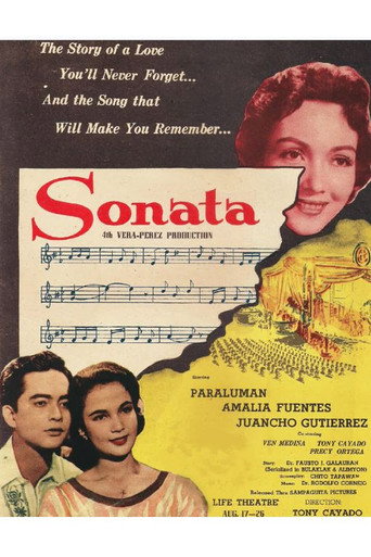 Movie poster for Sonata (1957)