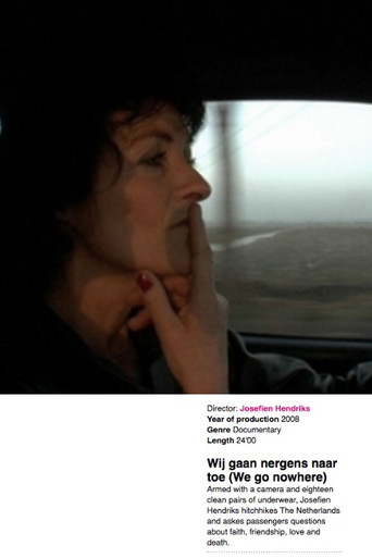 Movie poster for We go nowhere (2008)