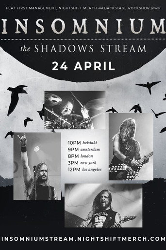 Movie poster for Insomnium - The Shadows Stream (2021)