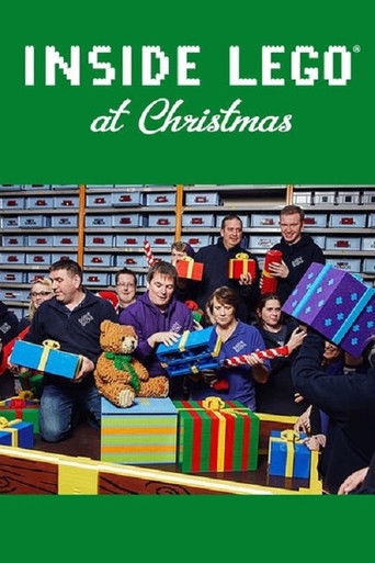 Inside Lego at Christmas poster