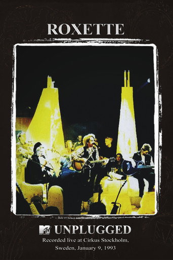 Movie poster for Roxette: MTV Unplugged (1993)