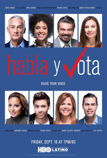 Habla y vota poster
