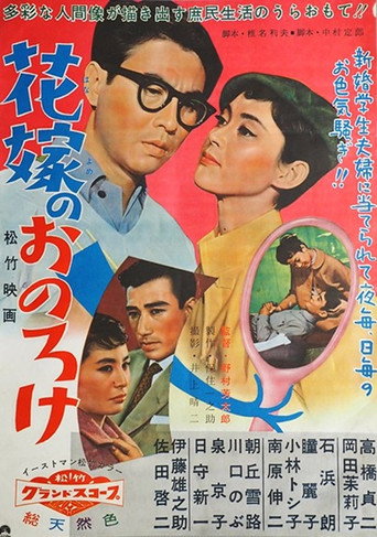 Movie poster for Hanayome no o noroke (1958)