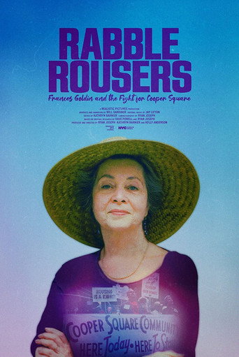 Movie poster for Rabble Rousers: Frances Goldin and the Fight for Cooper Square (2022)