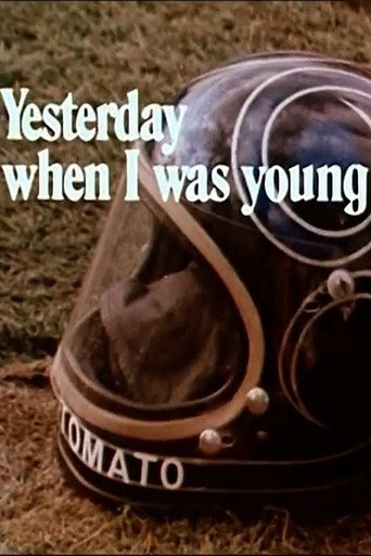 Movie poster for Yesterday when I was Young (1976)