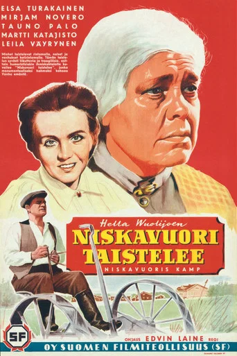 Movie poster for Niskavuori taistelee (1957)