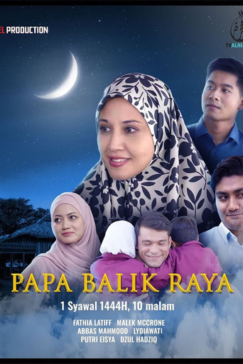 Movie poster for Papa Balik Raya (2023)