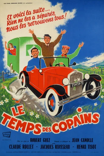 Movie poster for Le temps des copains (1963)