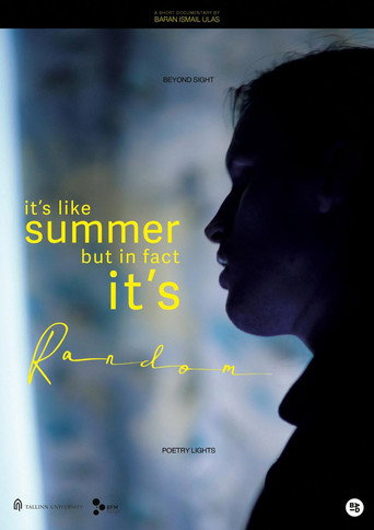 Movie poster for It's like summer, but in fact it's random (2023)
