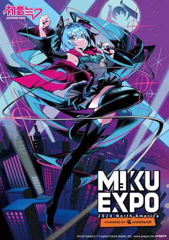 Movie poster for Hatsune Miku: Miku Expo 2024 North America (2024)
