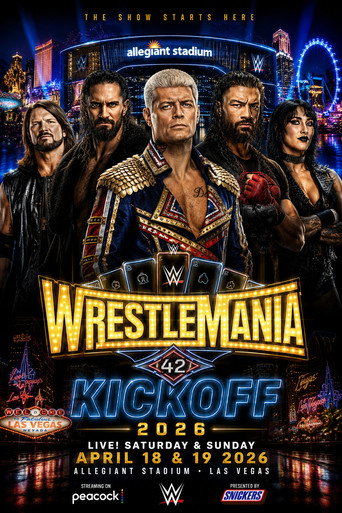 Movie poster for WrestleMania 42 Kickoff (2026)