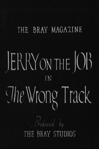 Movie poster for The Wrong Track (1920)