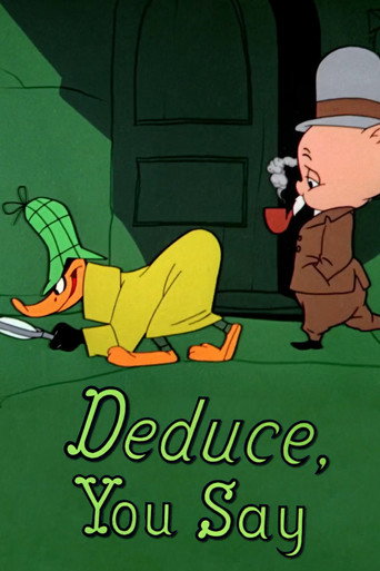Movie poster for Deduce, You Say (1956)