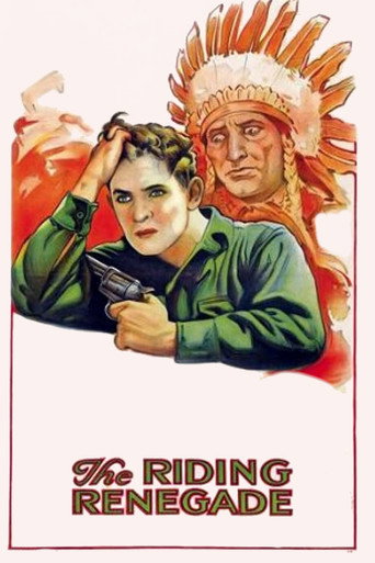 Movie poster for The Riding Renegade (1928)