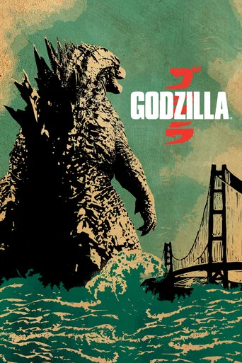 Movie poster for Godzilla (2014)