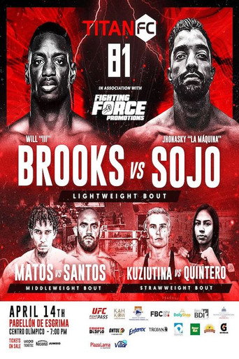 Movie poster for Titan FC 81 (2023)