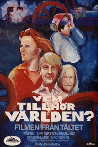Movie poster for Tältet - vem tillhör världen? (1978)