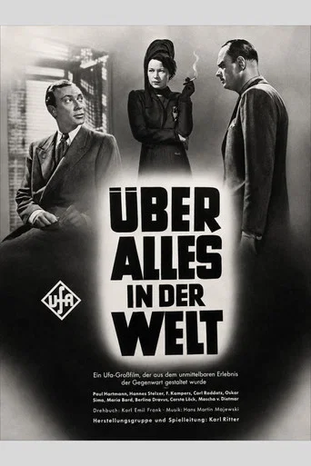 Movie poster for Über alles in der Welt (1941)
