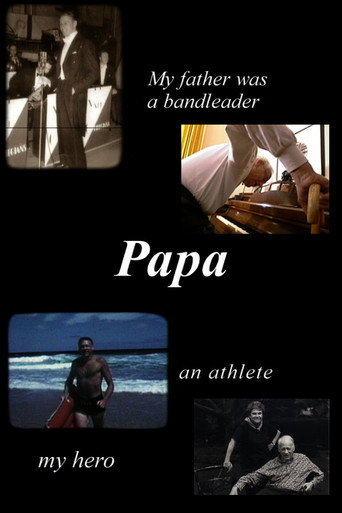 Movie poster for Papa (2002)