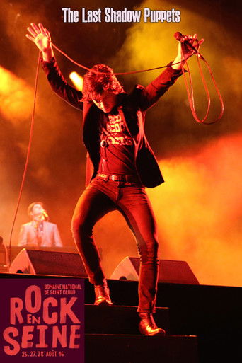 The Last Shadow Puppets Live At Rock En Seine 2016 poster