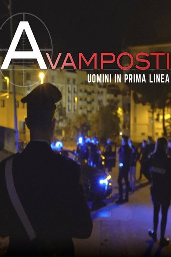 Series poster for Avamposti - Uomini in prima linea (2022)