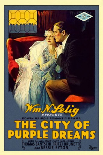 Movie poster for The City of Purple Dreams (1918)