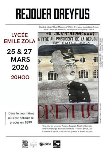 Movie poster for Rejouer Dreyfus (2026)