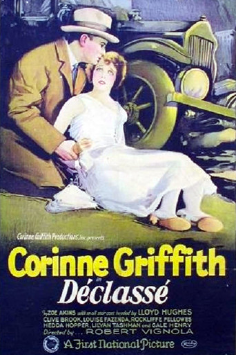 Movie poster for Déclassé (1925)