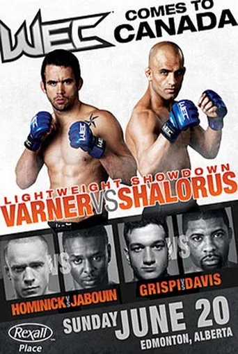 Movie poster for WEC 49: Varner vs. Shalorus (2010)