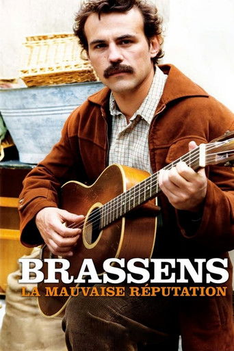 Brassens, la mauvaise réputation poster