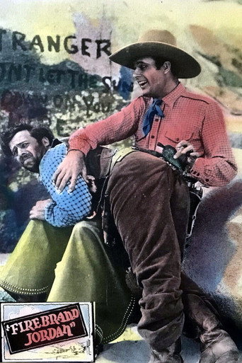 Movie poster for Firebrand Jordan (1930)