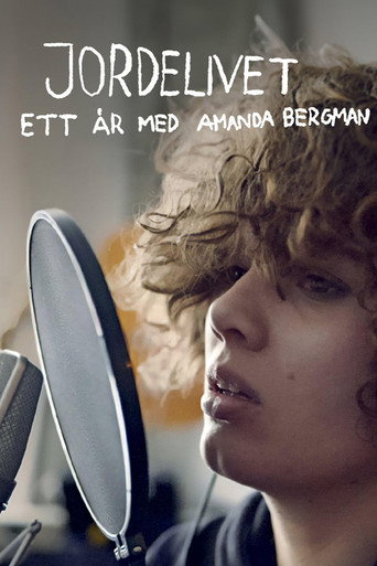 Movie poster for Jordelivet: Ett år med Amanda Bergman (2023)