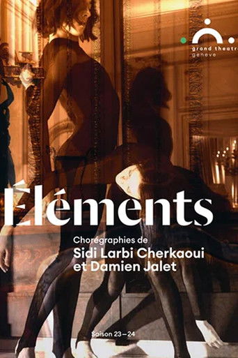 Elements Sidi Larbi Cherkaoui with Damien Jalet and Marina Abramovic poster