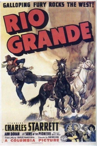 Movie poster for Rio Grande (1938)