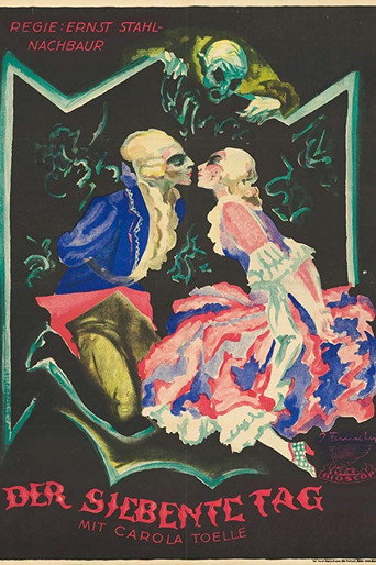Movie poster for Der siebente Tag (1920)