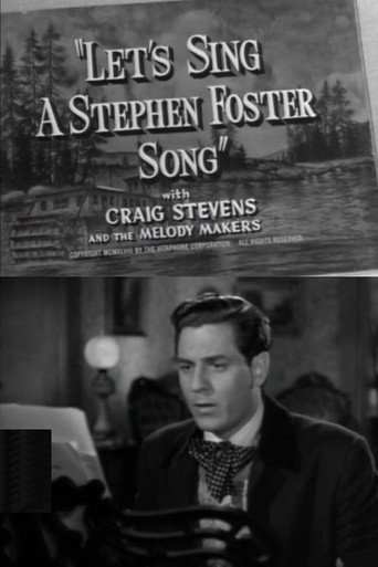 Movie poster for Let's Sing a Stephen Foster Song (1948)