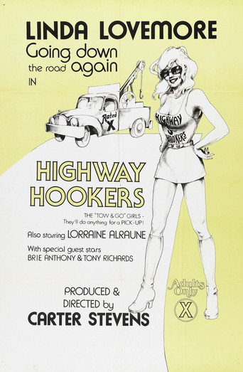 Movie poster for Highway Hookers (1975)