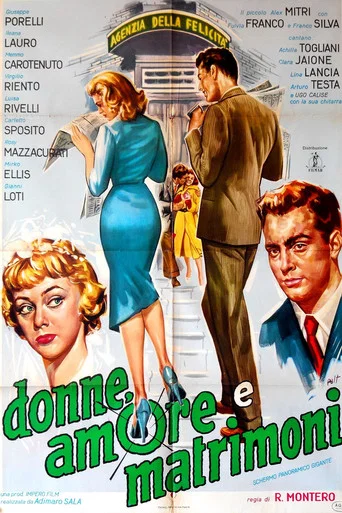 Movie poster for Donne, amore e matrimoni (1956)