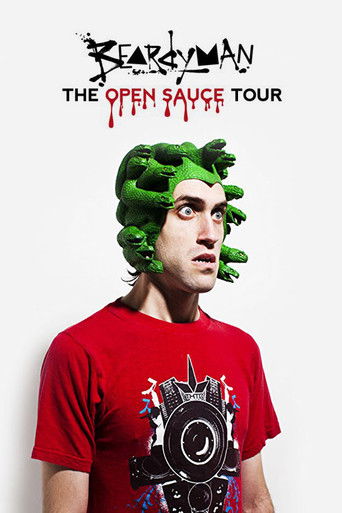 Beardyman - the Open Sauce Tour 2010 poster