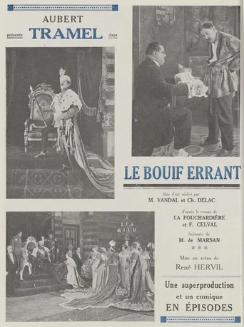 Movie poster for Le Bouif errant (1926)