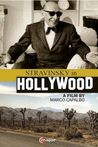 Movie poster for Stravinsky in Hollywood (2014)