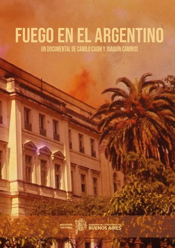 Movie poster for Fuego en el Argentino (2022)
