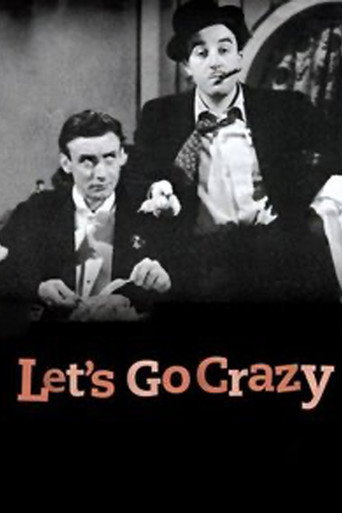 Movie poster for Let's Go Crazy (1951)