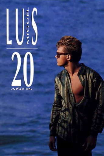 Movie poster for Luis Miguel: 20 Años (1991)