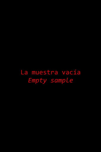 Movie poster for La muestra vacía (2019)