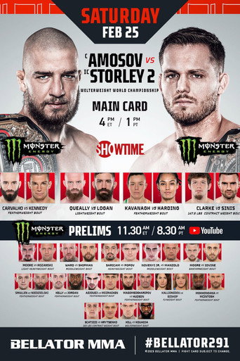 Movie poster for Bellator 291: Amosov vs. Storley 2 (2023)