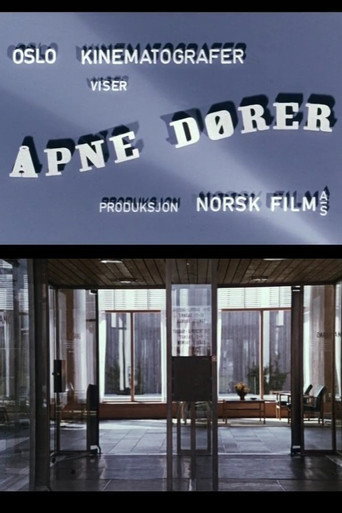 Movie poster for Oslofilm: Åpne dører (1966)