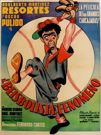 Movie poster for El beisbolista fenómeno (1952)